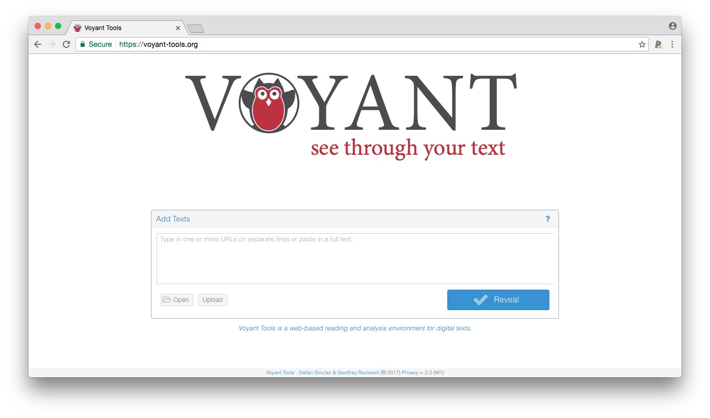 Voyant Home Page